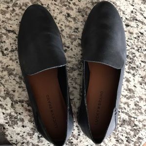 Lucky brand flats size 10, worn once